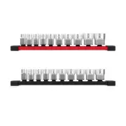 3/8 in. SAE and Metric Low Profile 6-Point Sockets with FOUR FLAT Sides
