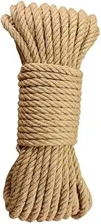 Parliky Cuttable Cat Tree Rope Replaceable Cat Tree Rope Fabric Rope Cat Scratching Rope Sturdy Cat Tree Rope Arborist Rope Jute Rope Wear-Resistant Rope Sisal Cord Light Brown Rope