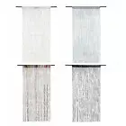 Door Beads Curtains Beaded Curtain Door Tassel String Room Divider richly