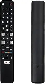 Remote for TCL Tv Remote RC802N Replaced Remote Control GRC802N YAI2 for Netflix TCL TV 75C2US 65C2US 55C2US 50E18US 55E18US 43P20US 49C2US 32S6000S 40S6000FS 43S6000FS 49S6000FS 55S6000FS