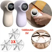Fluff Pilling Shaver Cordless Electric Lint Remover Fabric Clothes Rechargeable