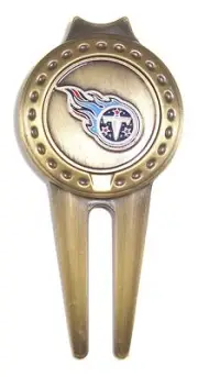 50 (Bulk Lot) Tennessee Titans Divot Tools with Golf Ball Marker