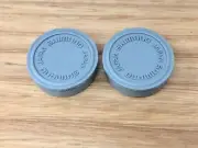 Shimano - PDMX/SX Pedal Caps - Grey - old school bmx