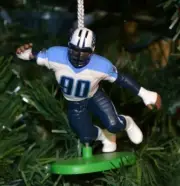 Javon Kearse Tennessee Titans Christmas Tree Ornament 3" White Jersey Football