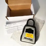 Master Lock #5400N Portable Storage Lock Box, 4-Digit Combination