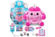 Rainbocorns Puppycorn Rescue Poodle by ZURU, Collectible Plush, Stuffed Animal Girl Toys, Surprise Egg, Stickers, Syringe Slime, Ages 3+ for Girls, Children