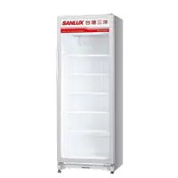 在飛比找ETMall東森購物網優惠-SANLUX台灣三洋305公升營業透明冷藏櫃直立式冷藏櫃SR