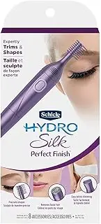 Schick Hydro Silk Perfect Finish Trimmer, 8-in-1 Grooming Kit for Women