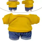 Fashion Doll Sweatshirt Pants Outfits for 17cm Dolls Baby Doll Fashion Doll