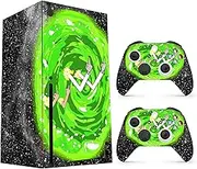 Magic Portal Decal Sticker Skin to Cover X-Box Series X with No Bubble, Waterproof, Full Protection - Including 2 Controller Skins and Console Skin