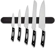 Scanpan Classic 6-Piece Magnetic Kitchen Knife Rack Set