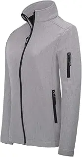 [Kariban] Womens/Ladies Soft Shell Jacket (UK Size: XXL) (Marl Grey)