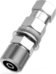 CB Antenna Stud Mount Adapter Copper Nickel Plated SO-239 Connector