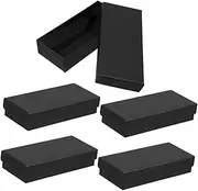 BESPORTBLE 5pcs Box Cover Watch Box Universal Casters Men's and Women's Stretcher Adjustable Nose Rings Toolbox Handles Mini Accessories Swivel Casters Paper Black