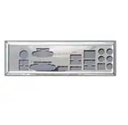 NEW I/O IO Shield For E350M1/USB3 Backplate Motherboard Rear Baffle