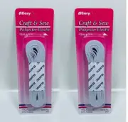 LOT OF 2 Allary Craft and Sew 3/8"x72" Polyester Elastic