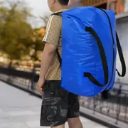 Traderight Moving Bags 4 Pack Waterproof With Backpack Straps For Easy Carry Storage
