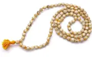 Tulsi / Holy Basil Mala 108 +1 Bead knotted 100% Original Prayer Natural Rosary