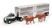 1953 Mack B-60 Livestock Truck w/ Cattle & Scale 1:43 by New Ray NRT. SS-16116A