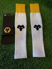 CASTORE WOLVERHAMPTON WOLVES 21/22 PLAYER ISSUE PRO FOOTLESS 3RD SOCKS L/XL