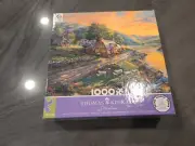 Thomas Kinkade Daybreak at Emerald Valley 1000 PC Puzzle Brand New Ceaco