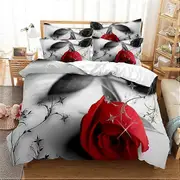 v4908 Bed Sheets Home Bedding Set Soft Donna Cover Various Flower Patterns Bed Cover S/D/K Bed Sheets IU4908