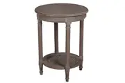 DA Polo Occasional Round Table Oak Wash