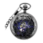 Steampunk Hands Scale Mechanical Skeleton Watch Graduation