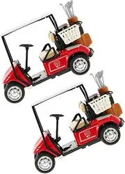 VANZACK Golf Cart Model Pullback Diecast Car Toy Desktop Golf Carts Golf Cart Cake Topper Tabletop Golf Cart Decor Toys Golf Cart Sculptures Golf Cart Toy Decorations Mini Home Decor Alloy