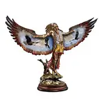 Ted Blaylock Cold-Cast Bronze Eagle Dancer Sculpture