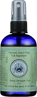 Nantucket Spider Extra Strength Tick Repellent Spray 4 oz | Made in USA | Essential Oils Tick Repellent