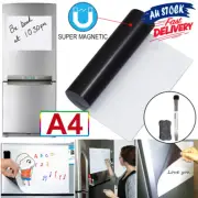 A4 Message Board Home Soft Whiteboard Memo Fridge Magnetic Marker Office