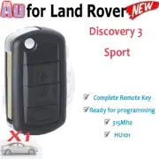 TRANSPONDER Remote Key Fob for Land Rover DISCOVERY RANGE ROVER SPORT 315Mhz