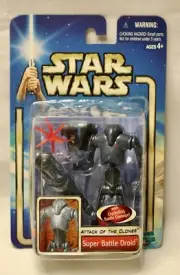 STAR WARS Attack of the Clones CLONE TROOPER Firing Cannon 2002 Hasbro Sealed