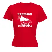 Family Christmas Harrison - Funny Novelty Womens T-Shirt T Shirt Tshirt