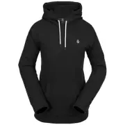 Brand New Womens Volcom Costus Pullover Fleece Black Size Small