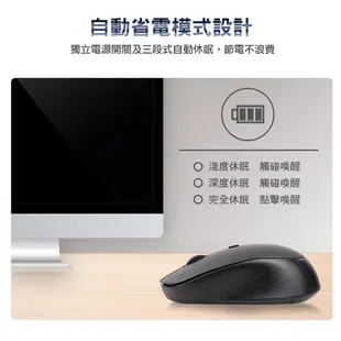 Intopic 廣鼎 MSW-772 2.4GHz 自動省電技術 飛碟 無線滑鼠 (6折)
