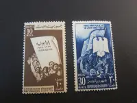 在飛比找Yahoo!奇摩拍賣優惠-【雲品6】埃及Egypt 1954 Sc 366-7 set