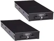 Kings Twin 1300mm Slim Drawer | Modular Design | Heavy Duty Frame Black Finish