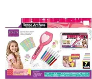 Kids Toy Body Art Pens, Pretend Toy Paint Pens, Creative Makeup Set, Body Art Stencils, Washable Body Painting Pens, High-Quality Artistry, Smooth Application For Kids