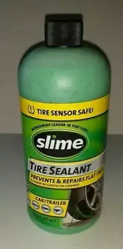 SLIME TIRE SEALANT 16 oz Prevents & Repairs Flat Tires Seals Instantly NEW
