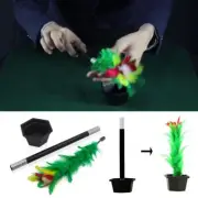1 Set Magic Wand to Flower Magic Trick Easy Magic Tricks I0W1 Kid For Adult Z0B0