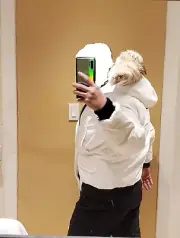 NEW SPECIAL EDITION CANADA GOOSE "WHITE" PBI CHILLIWACK LARGE BOMBER JACKET