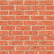 Dolls House Miniature New Light Red Textured Brick Pattern Cladding