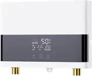 6000W Electric Instant Water Heater, Homehold Tankless Water Heater System with