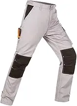 100% Cotton Workwear Jacket Pants Suit Sets Working Clothes Trousers with Knee Pads for Mechanic Men Women