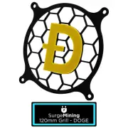 120mm Computer Fan Grill DOGE Dogecoin - Crypto ASIC Miner Antminer L3 L7