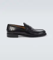 [Gianvito Rossi] Gianvito Rossi Michael leather loafers AU 7.5 black