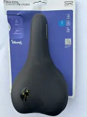 Gel Bicycle Seat - Black - Selle Royal Classic Saddle. New With Packaging