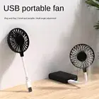 Usb Rechargeable Cooler Office Fan Silent Small Fan Usb Fan Small In-line